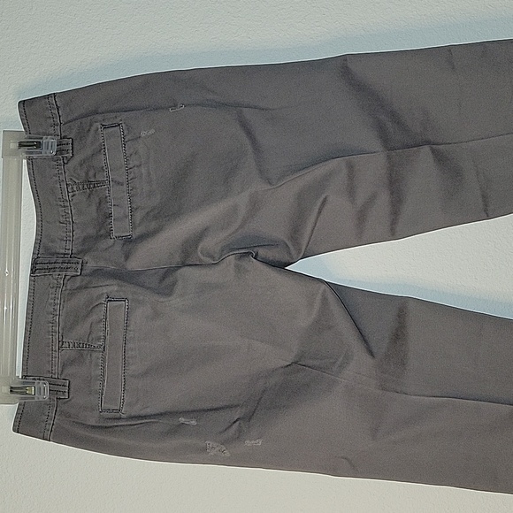 GAP Chino/Khaki, Cotton Straight Leg Pants, 2R, Grey, NWOT - Picture 5 of 9